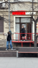 Overcast street scene documented in Krasnoyarsk, Russia