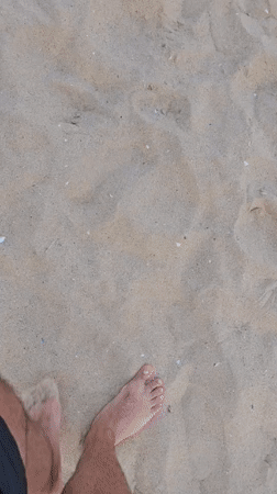 Lazy afternoon on Varna's Black Sea beach and promenade