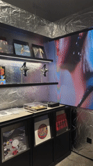 Modern retail space with crinkled surfaces documented in Tianhe District
