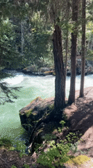 Woman documents afternoon visit to Brandywine Falls, Whistler