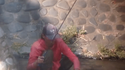 Fishing and hanging out along a Mulyoagung canal