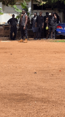 Film crews gather for video production in Accra