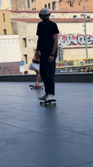 Skateboarding incidents draw crowds in Barcelona plaza and alley