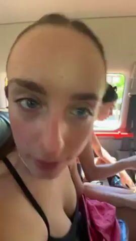 A close-up video shows a person's face with a focus on their left eye. The eye is light colored, possibly blue or gray, and the eyebrow is light brown. The person's skin appears fair, and there is a hint of pink blush on their cheek. The camera is close enough to show skin pores. A black strap is visible near the lower left corner of the frame, suggesting clothing. The person is speaking in Hebrew.