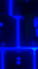 Abstract blue grid pattern captured in Naucalpan de Juárez