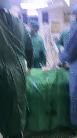 Surgical team performs laparoscopic procedure at Nairobi medical facility