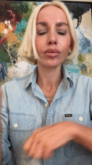 Woman poses for makeup and jewelry photos in Sweden
