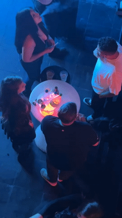 Early morning nightclub gathering documented in Arica, Chile