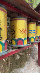 Morning scenes of Tibetan culture and daily life in Dharamshala