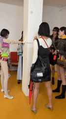 Fashion presentation held in London studio space