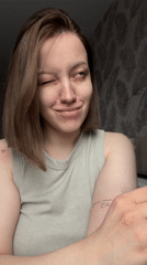 Morning routine captured in Reshetnikovo home with woman and child