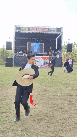 Traditional Peruvian folk dance performance held in Tacna
