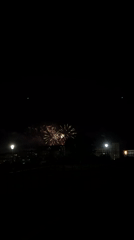 Fireworks Display Lights Up Kragujevac Serbia Evening Sky