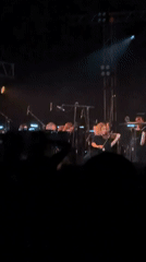Traditional Georgian musical performance held in Tbilisi concert venue