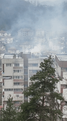 Foggy day captured on video in Zlatograd, Bulgaria