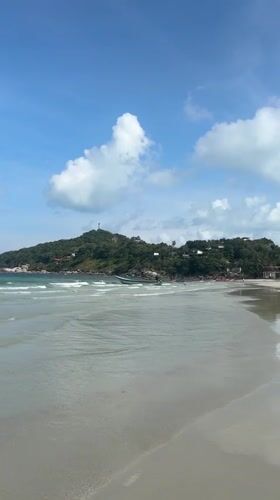 Morning beach activity recorded at Ban Haad Rin Thailand