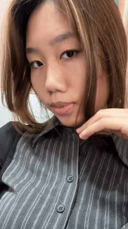 Person takes casual selfies with plush toy in Shapingba District