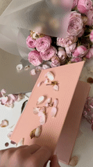 Pink roses, confetti balloons, and a Lego Porsche gift reveal