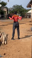 Morning workout session documented in Akwanga, Nigeria