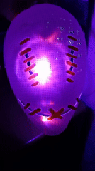 Evening home activities documented in Zaporizhzhia with decorative lighting