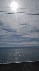 Coastal scene captured under cloudy skies in Sochi