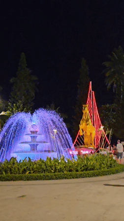 Evening scenes documented across Nha Trang urban areas