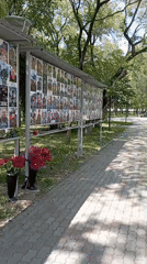 War memorials and monuments visited in Blagoveshchensk park