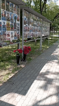 War memorials and monuments visited in Blagoveshchensk park