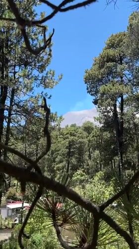 Exploring waterfalls and forest trails near Popocatépetl's lower slopes