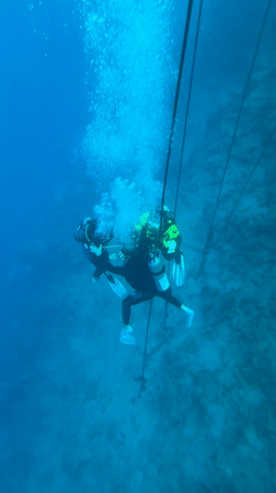 Woman poses for photos at Sharm El Sheikh resort