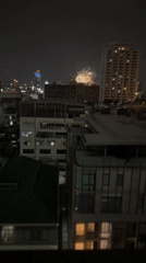 Fireworks Display Lights Up Bangkok Night Sky