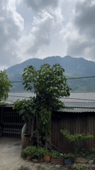 Motorcycle journey through mountainous Vietnam countryside captured on video