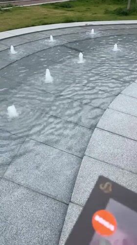 Person with cake spotted near Amsterdam's EYE Film Institute