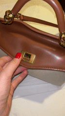 Social media challenge documented with food and handbag in Thailand