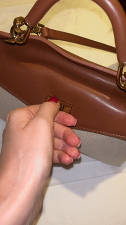 Social media challenge documented with food and handbag in Thailand