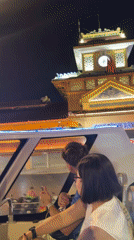 Open-top tour bus journey documented in Ho Chi Minh City
