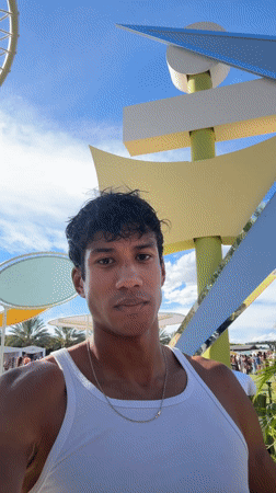 Festival scenes captured at Coachella Valley Music Arts Festival