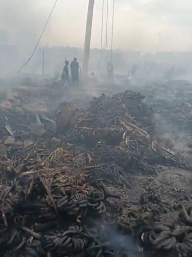 Fire devastates Nairobi market and stadium area