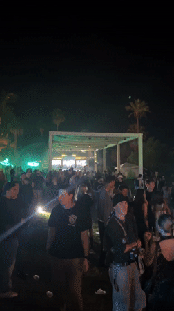 Nighttime 'Billboard THE Arrival' event draws crowds in La Quinta