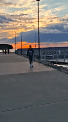 Tallinn's Pirita waterfront comes alive during a Baltic sunset
