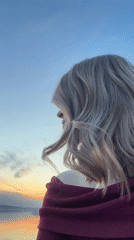 Sunset and selfies captured by witnesses in Ольховка, Russia