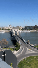 Tourist captures sunny afternoon scenes across Budapest landmarks