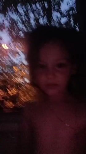 Personal family moments captured in Zaporizhzhia during evening hours