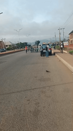Morning school commute and daily life documented in Bukuru
