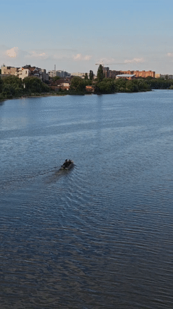 Afternoon along the Southern Bug River in Vinnytsia