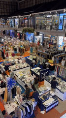 Tourist areas documented across Thailand shopping districts during midday