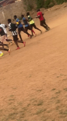 Morning soccer practice and daily commutes documented across Nigeria