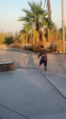 Skatepark session in Barcelona with BMX, scooters, and skaters
