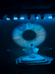 Late-night performance art piece staged in Los Angeles