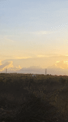 Rural Mui Ne landscape documented in morning video footage
